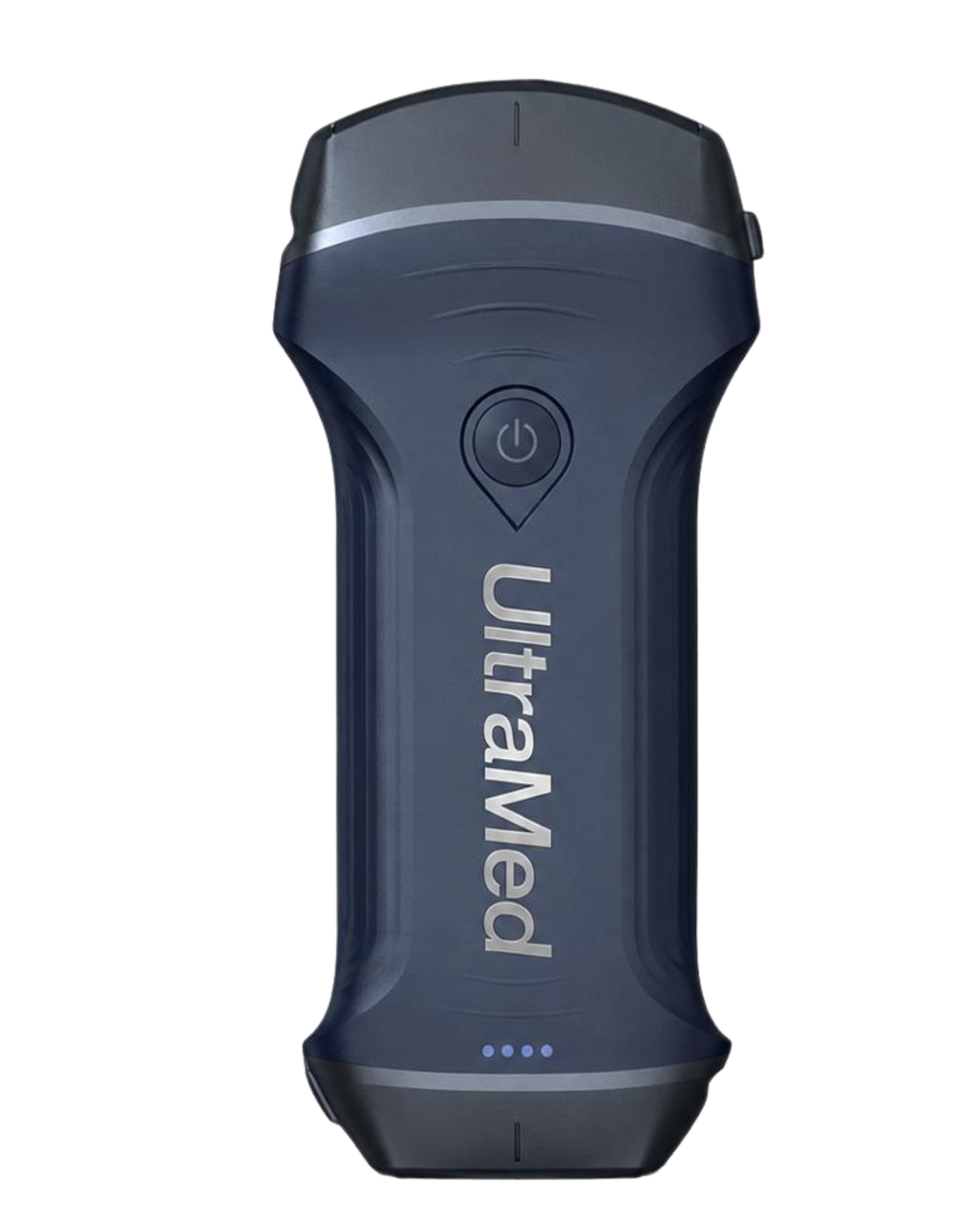 Ultrassom portátil UltraMed Pro Blue em imagem realista